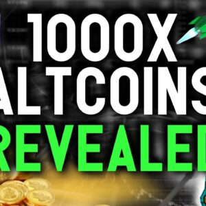 THESE ALTCOINS ARE READY FOR 1000X GAINS!! Life changing opportunities ahead.
