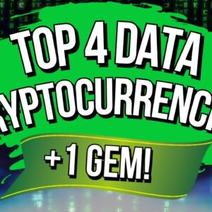 🚀 TOP 4 DATA FOCUSED CRYPTOCURRENCIES!! 🚀 [+1 New Gem]