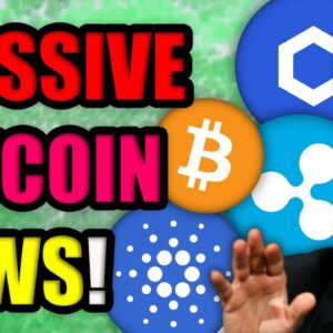 MASSIVE ALTCOIN NEWS YOU MAY HAVE MISSED!! (Chainlink, XRP, Cardano, & MORE!)