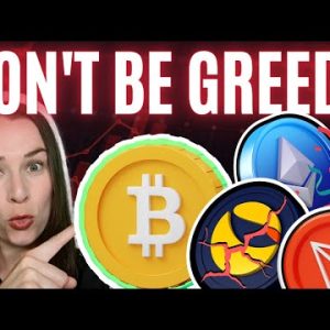 No Time to Be Bitcoin GREEDY!! Tron Explosive Growth | More Ethereum & Terra Luna Crypto News