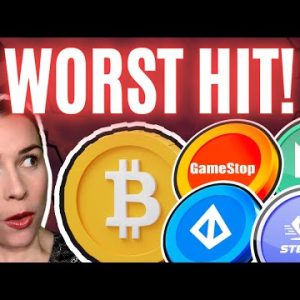 U.S. Inflation Data Hurts Bitcoin!! GameStop NFT Marketplace Big Hit | Nervos Network & StepN Pump