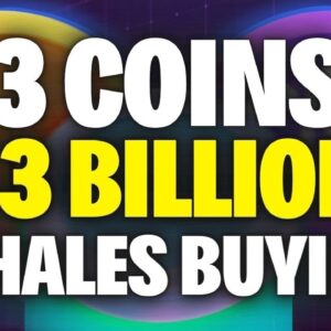 Crypto Whales Are Buying These 3 Altcoins...