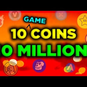 Top 10 GAMING COINS (100x CRYPTO GEMS) set to EXPLODE! 🚀
