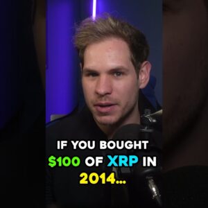 If you bought $100 of XRP youâ€™d haveâ€¦ #shorts