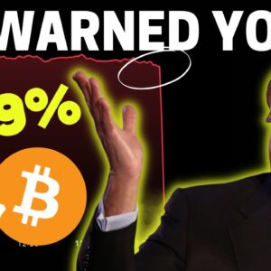 BANK COLLAPSES!! "Move 84.9% of Your Wealth in BITCOIN"
