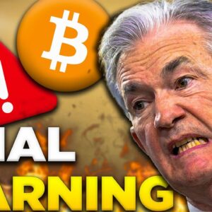 CRYPTO HODLERS: I URGE You to Watch BEFORE Fed Meeting Today