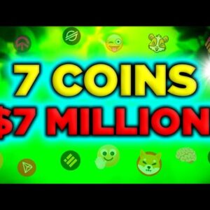 Top 7 Crypto Coins to EXPLODE in August!!! [I'M EXCITED!]