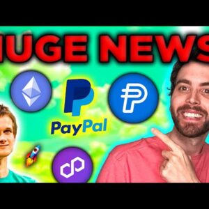 PayPal just released the crypto BULLS! Ethereum EFT & Polygon 2.0 Update!