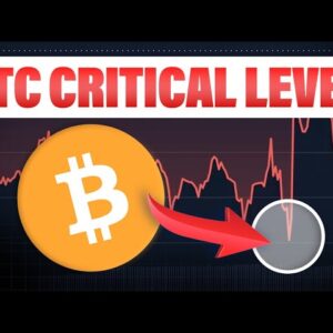 CRITICAL Level For Bitcoin BTC! ICP Price Prediction