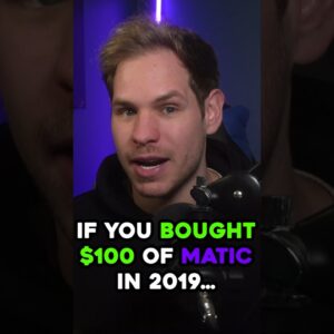 If you bought just $100 of Matic in 2019… #shorts