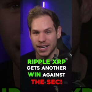 Ripple XRP get another WIN against the SEC! #shorts