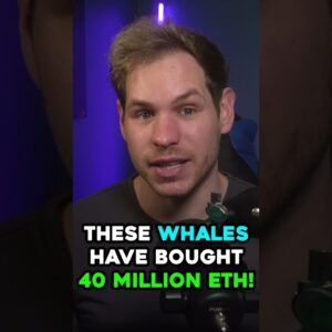 These Whales Have Bought 40 Million ETH! #shorts
