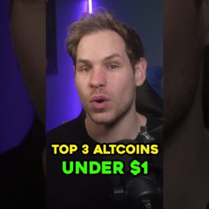 Top 3 Altcoins Under $1 #shorts