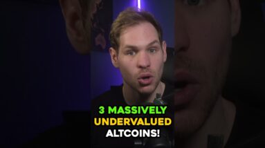 3 Massively Undervalued Altcoins for the Crypto Bullrun #shorts